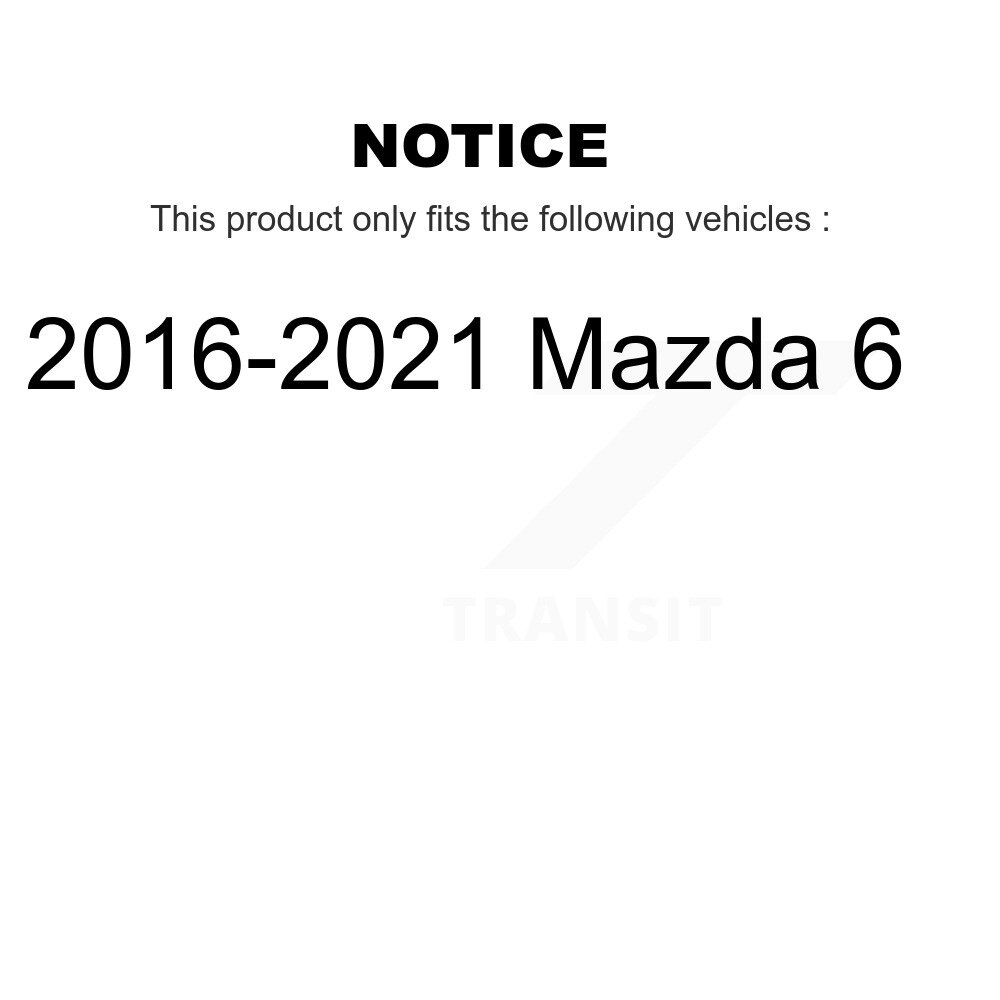 [Arrière gauche] Etrier de frein à disque arrière gauche pour 2016-2021 Mazda 6 SLC-19B7435