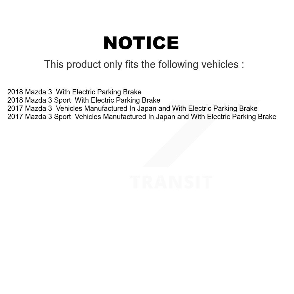 [Arrière droite] Etrier de frein à disque arrière droit pour Mazda 3 Sport SLC-19B7446
