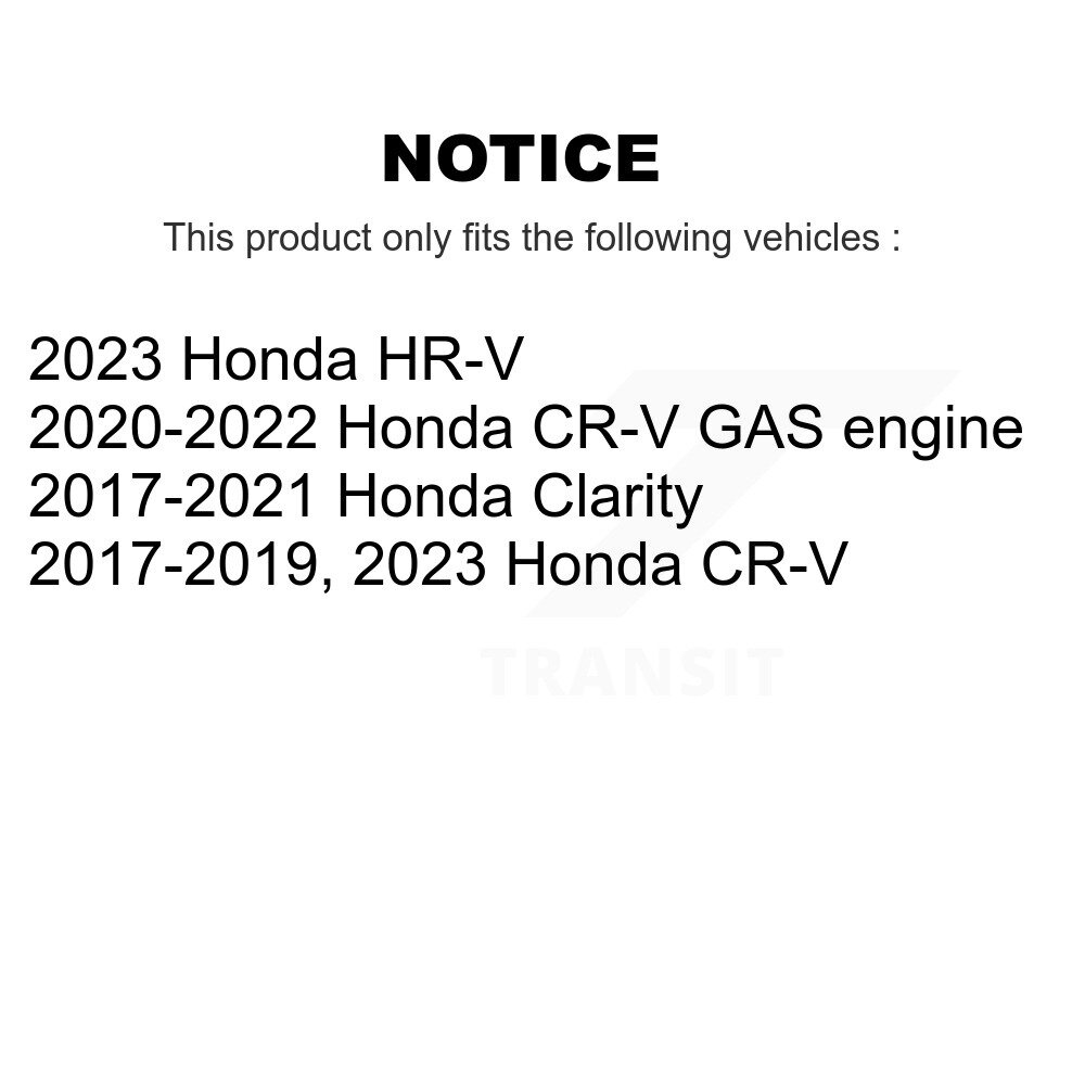 [Front] Plaquettes de frein en céramique avant pour Honda CR-V HR-V Clarity TEC-2036