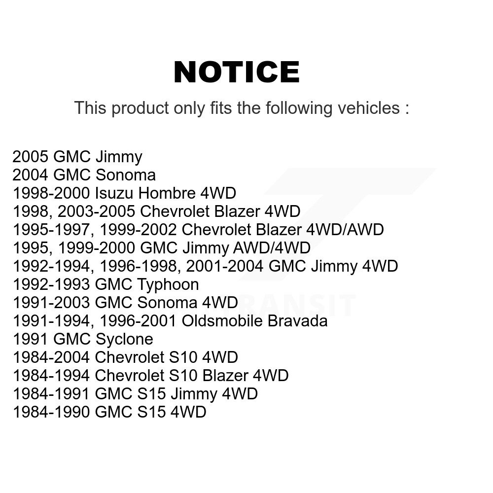 [Partie supérieure avant gauche] Avant gauche contrôle de la suspension supérieure bras Ball joint Assemblage pour Chevrolet GMC
