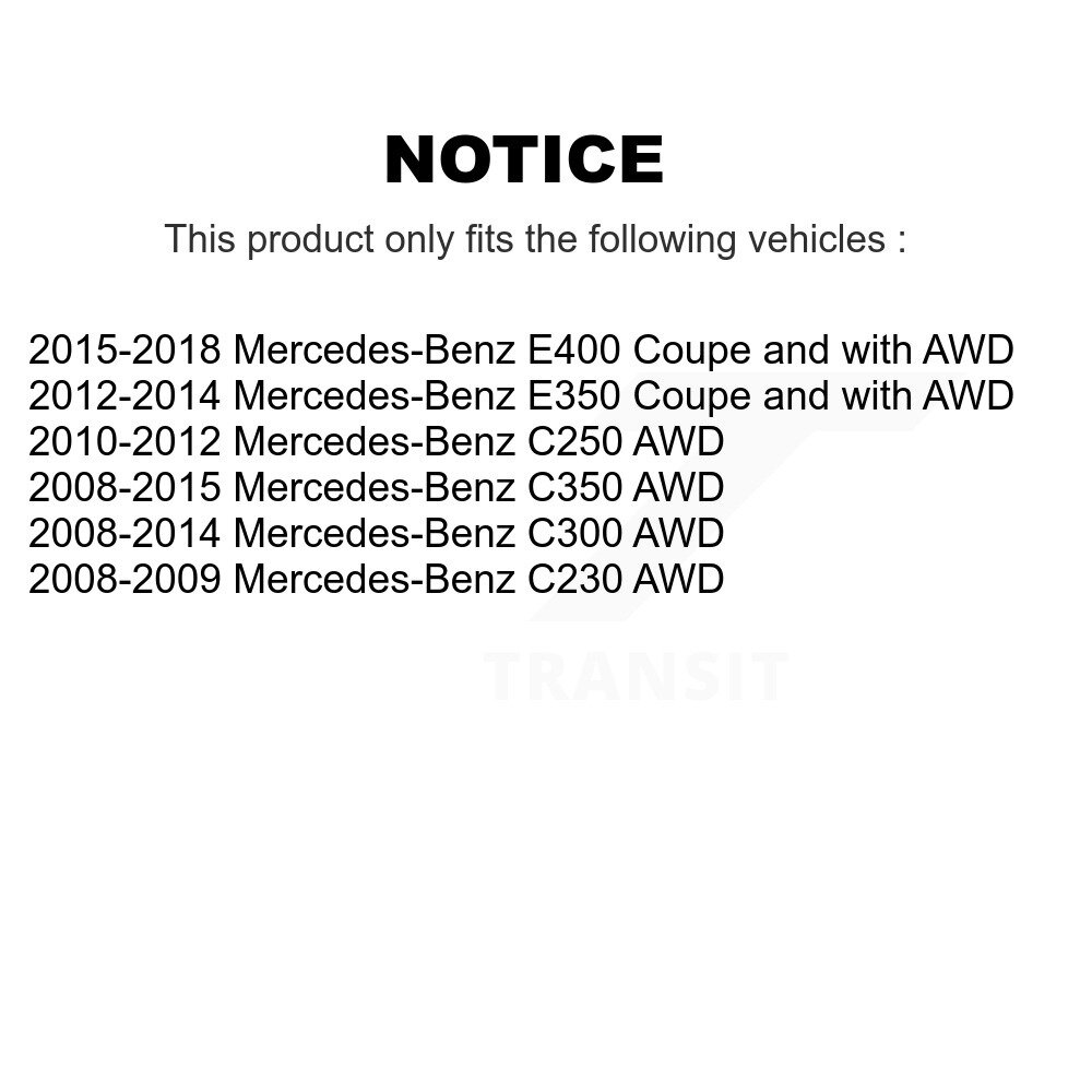 [Avant gauche inférieur arrière] Assemblage de la suspension avant gauche vers l'arrière du bras pour le C300