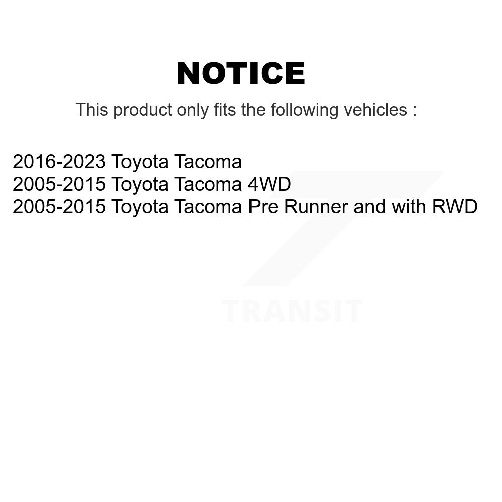 [Partie supérieure avant gauche] Assemblage de bille de bras avant gauche pour Toyota Tacoma