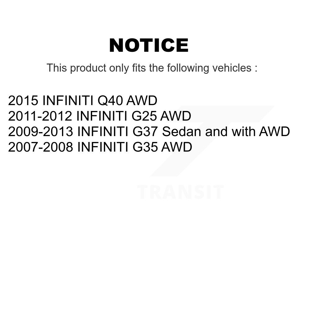 [Avant gauche inférieur] Avant gauche Contrôle de suspension inférieur Arm Balle Assemblage pour INFINITI G37 G35