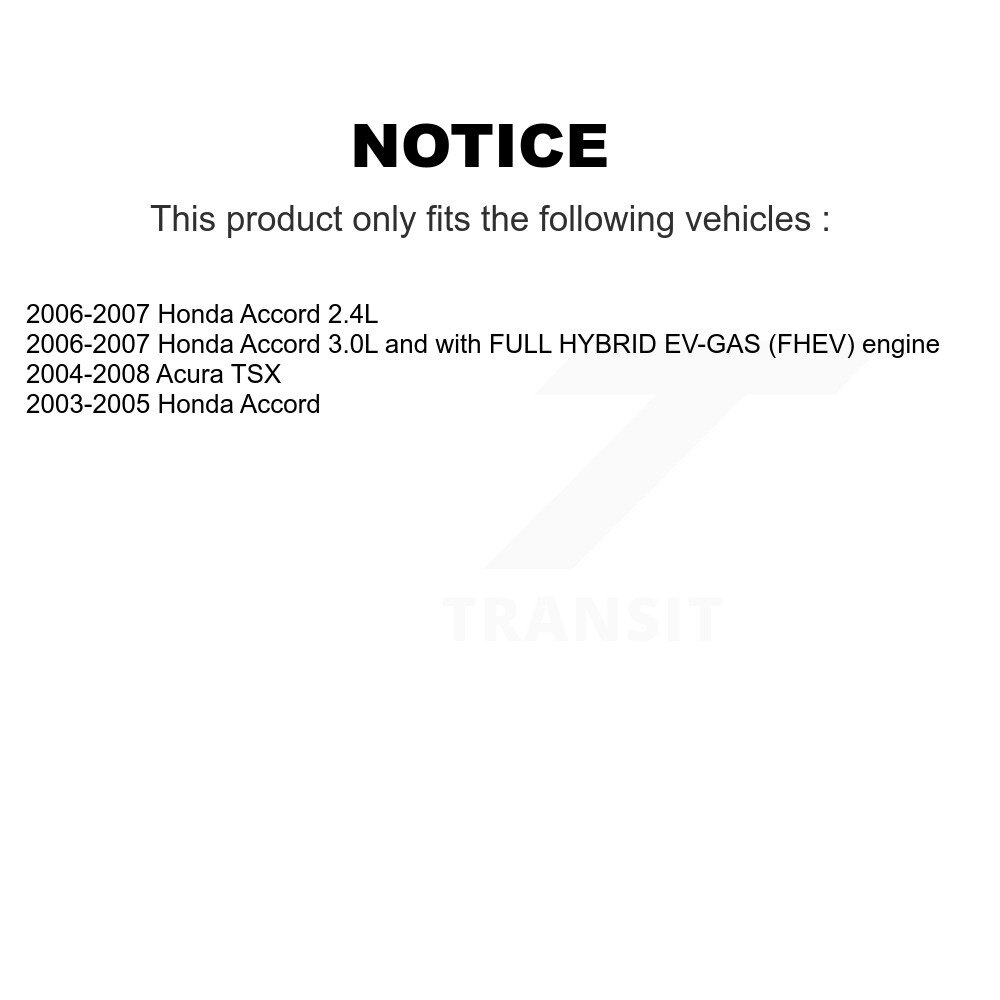 [Avant droite inférieure] Avant droite bras de suspension inférieur pour Honda Accord Acura TSX TOR-CK640289