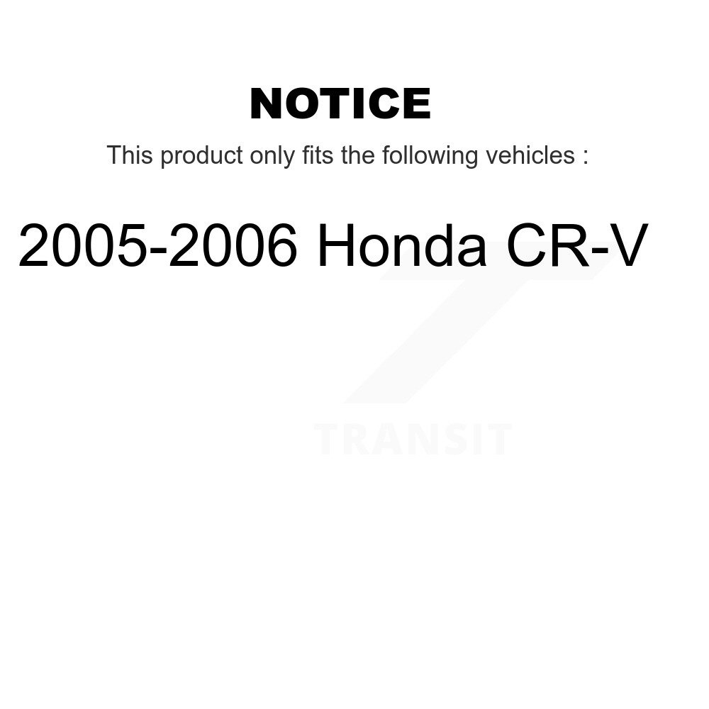 [Avant gauche inférieur] Avant gauche bras de suspension inférieur pour la Honda CR-V TOR-CK641243 2005-2006
