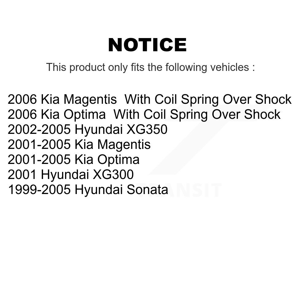 [Arrière droite supérieure] Arme de suspension supérieure arrière droite pour Hyundai Sonata Kia Optima XG350