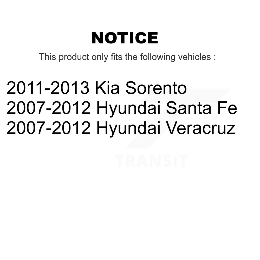 [Arrière inférieur] Bras de suspension arrière inférieur pour Hyundai Santa Fe Kia Sorento Veracruz