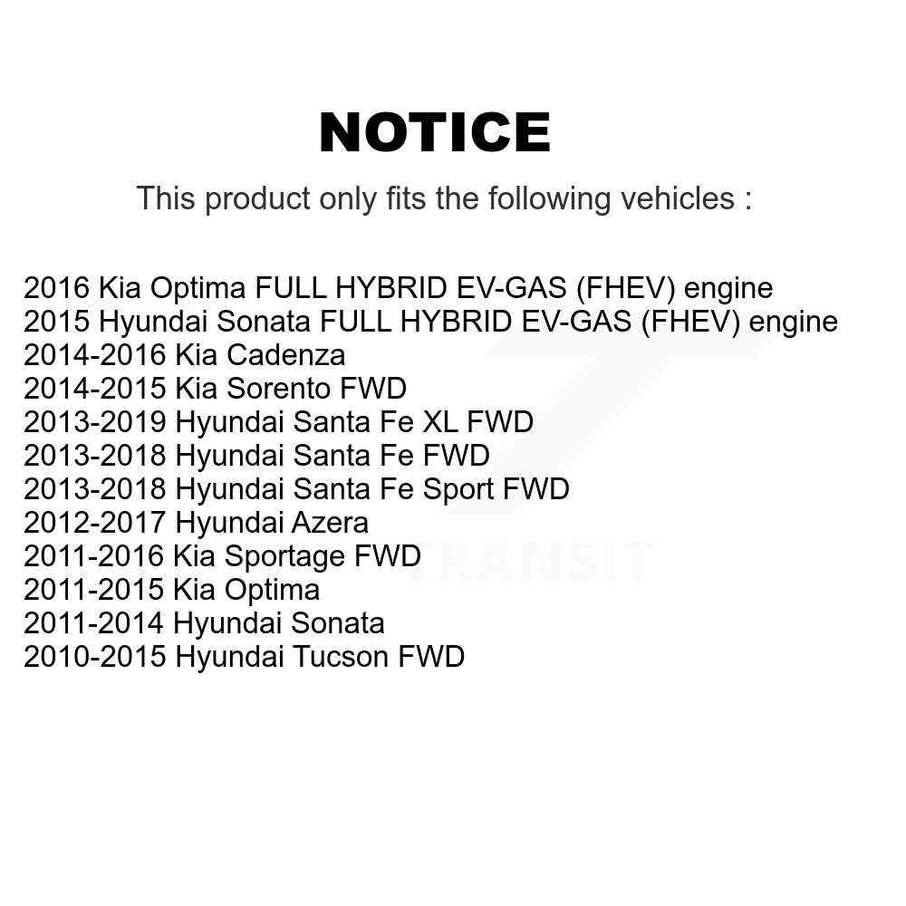 Rear Upper Rearward Suspension Control Arm For Hyundai Santa Fe Sport Kia Tucson image 2