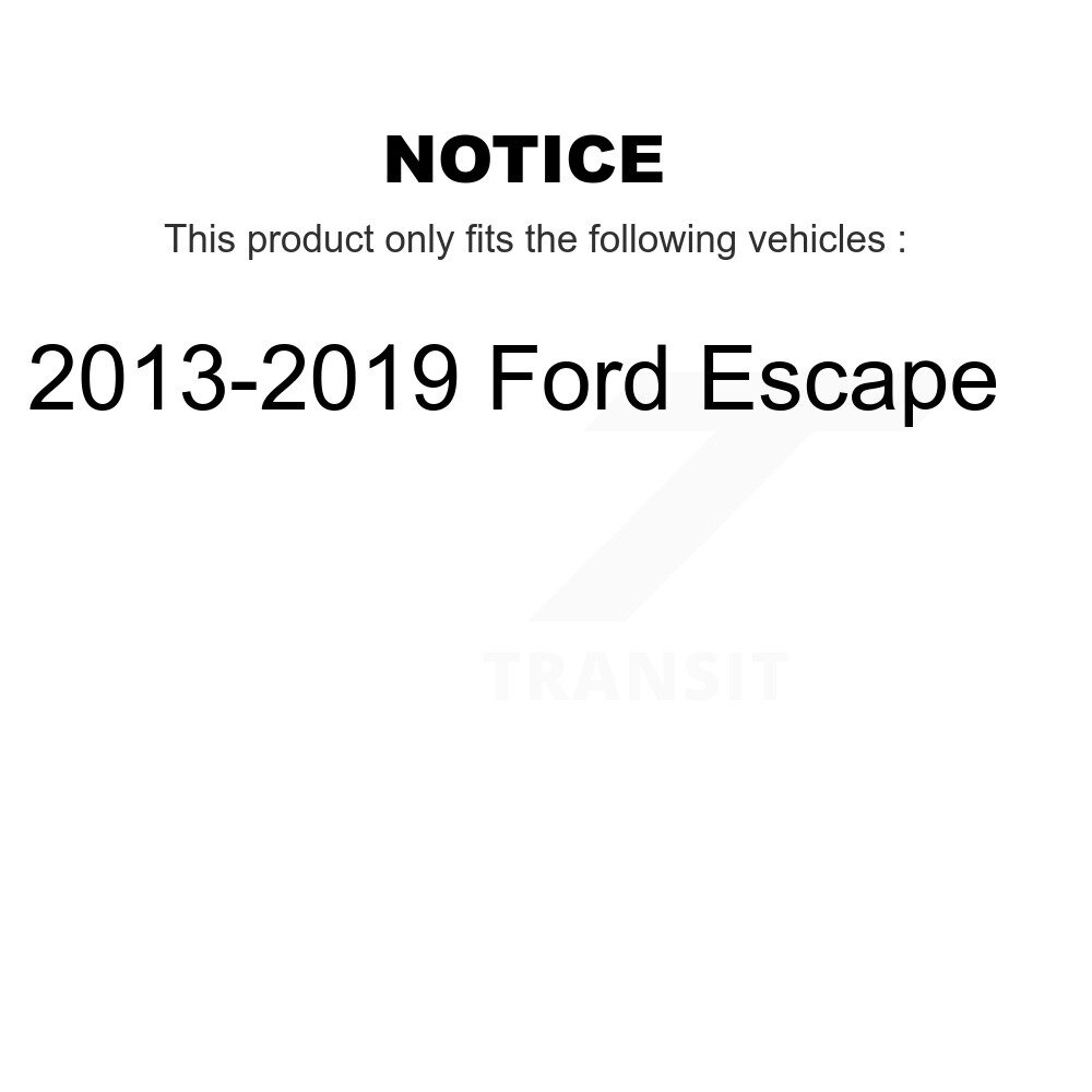 [Arrière inférieur arrière] Bras de suspension arrière inférieur arrière pour 2013-2019 Ford Escape