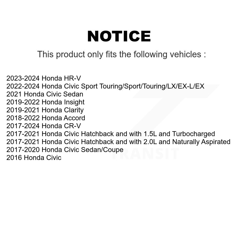 [Arrière supérieur] Arme de suspension supérieure arrière pour Honda Civic CR-V Accord HR-V Clarity