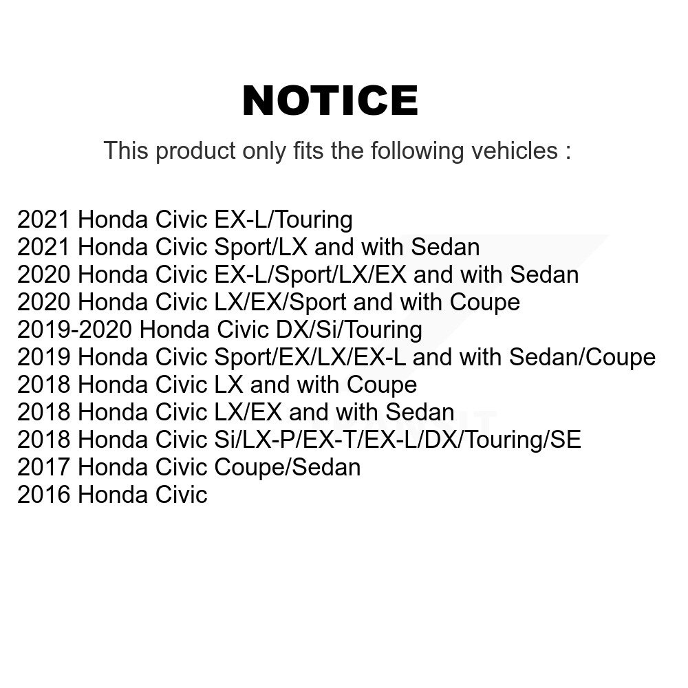 [Arrière gauche inférieur arrière] Bras de suspension arrière gauche inférieure arrière pour Honda Civic TOR-CK643589