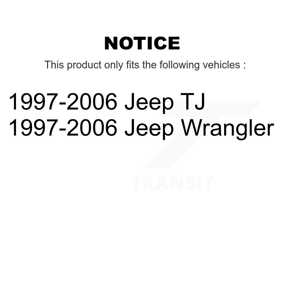 [Extérieur avant droit] Tige de direction extérieure avant droite pour 1997-2006 Jeep Wrangler TJ TOR-DS1430