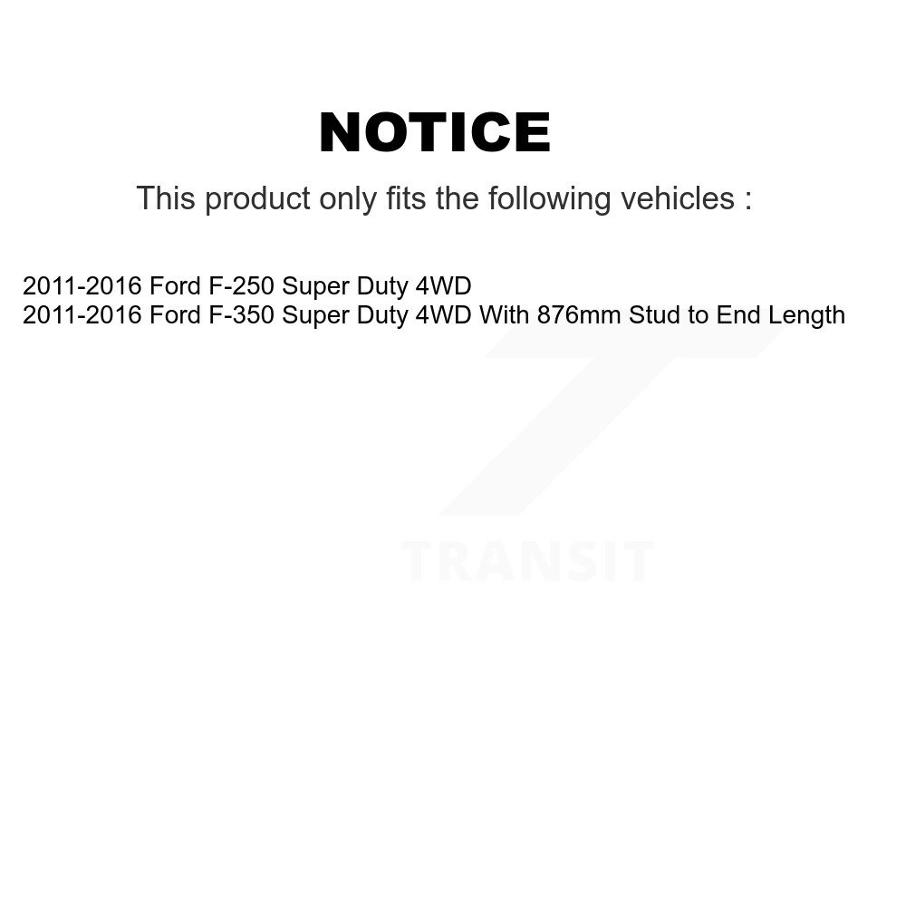 [Au niveau du bras de Pitman] À Pitman Arm Liaison de guidage pour 2011-2016 Ford F-350 Super Duty F-250 4WD