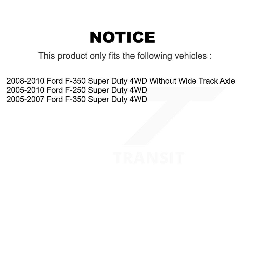 [Au niveau du bras de Pitman] À Pitman Arm Liaison de guidage pour Ford F-350 Super Duty F-250 4WD TOR-DS80749