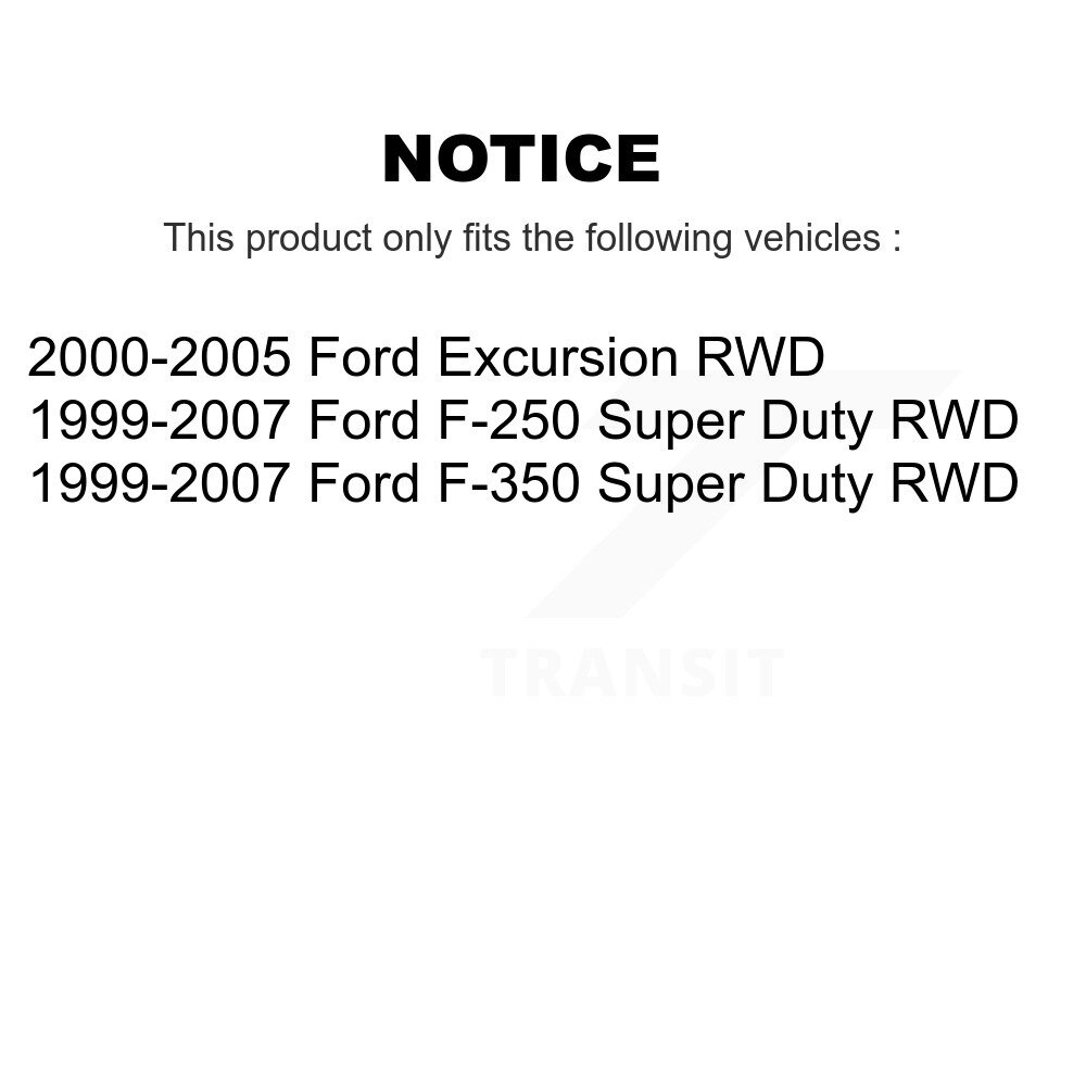 [Front Left Outer] Fin de barre de direction avant gauche pour Ford F-350 Super Duty F-250 Excursion