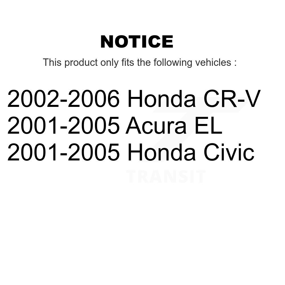 [Front Outer] Attache de direction avant pour Honda Civic CR-V Acura EL TOR-ES3581