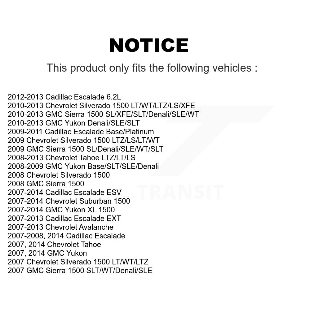 [Front Outer] Tige de direction avant pour Chevrolet GMC Sierra 1500 Silverado Tahoe