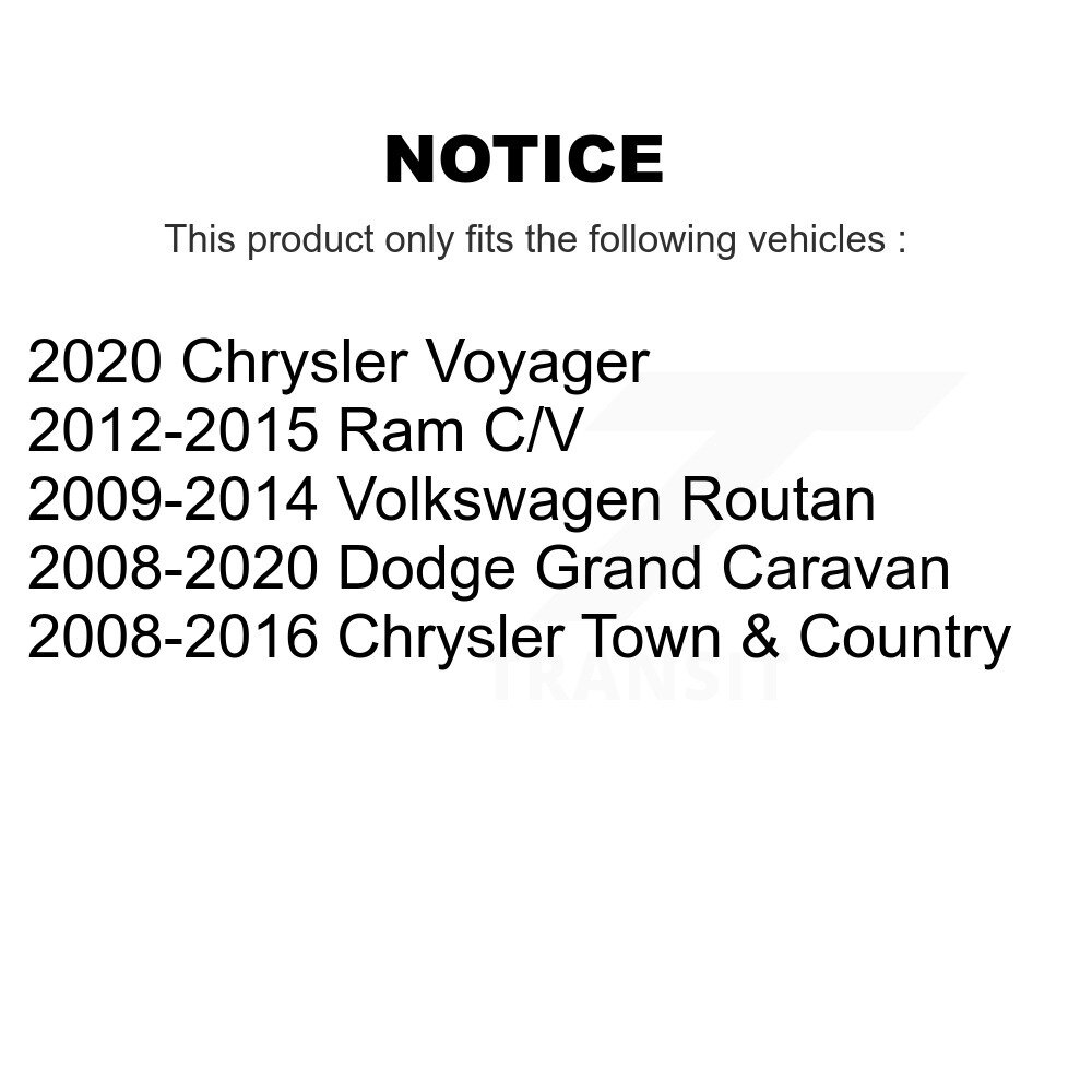 [Front Outer] Tige de direction extérieure avant pour Dodge Grand Caravan Chrysler Ville & Pays
