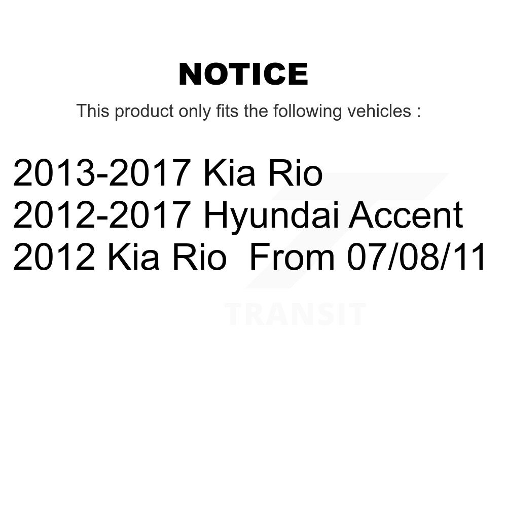 [Extérieur avant droit] Attache de direction avant droite pour Hyundai Accent Kia Rio TOR-ES801131