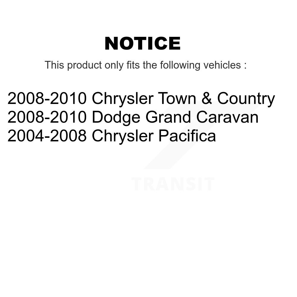[Avant Intérieur] Tige de direction avant intérieure pour Dodge Grand Caravan Chrysler Ville & Pays