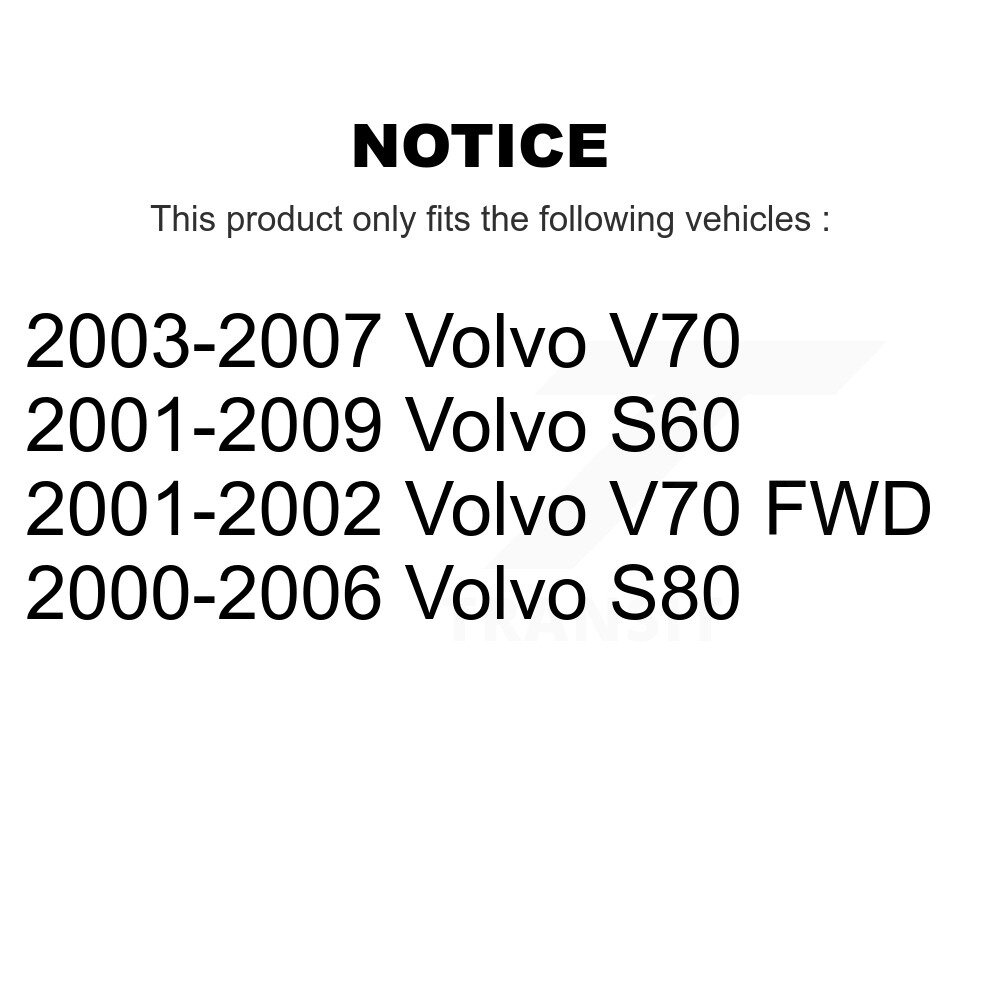 [Extérieur avant droit] Attache de direction extérieure avant droite pour Volvo S60 V70 S80 TOR-ES80982