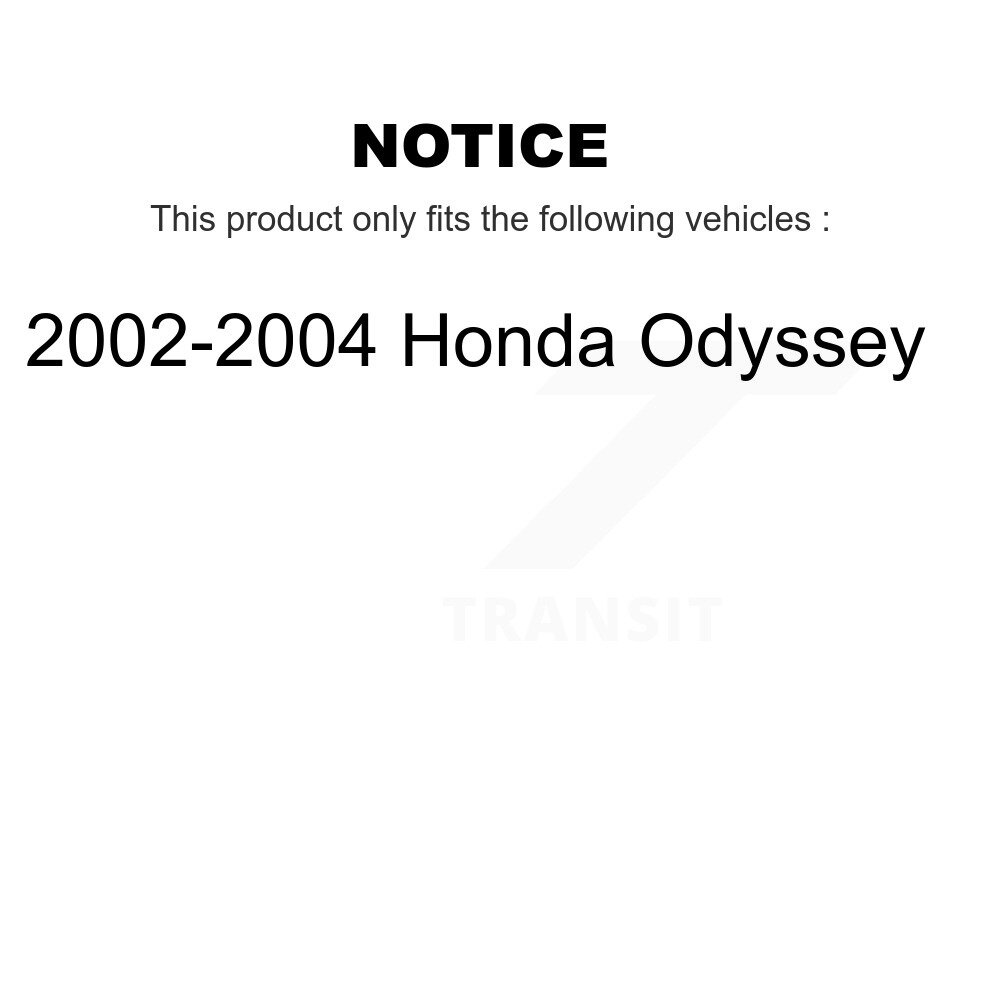 [Avant Intérieur] Tige de direction intérieure avant Fin 2002-2004 Honda Odyssey TOR-EV426