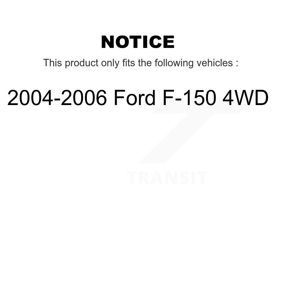 [Avant Intérieur] Tige de direction intérieure avant Fin pour 2004-2006 Ford F-150 4WD TOR-EV463
