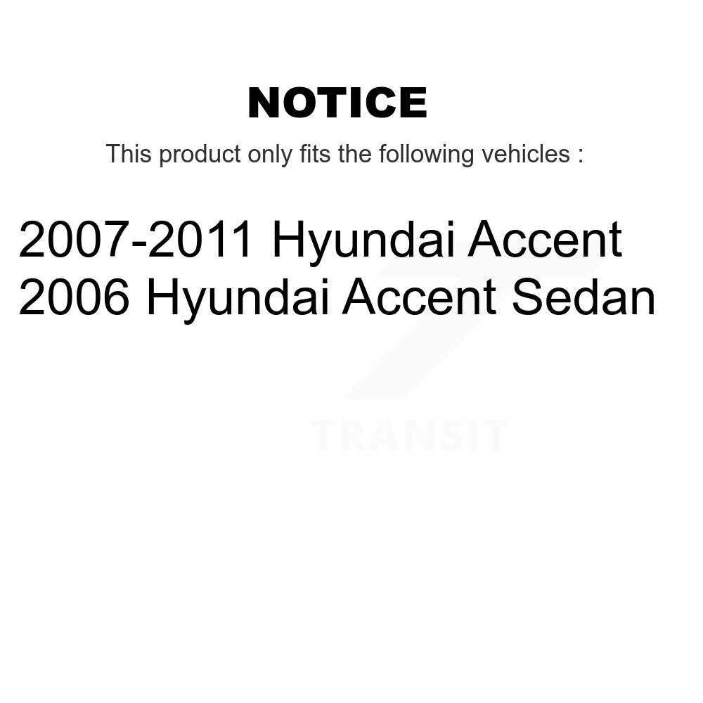 [Avant Intérieur] Tige de direction intérieure avant pour Hyundai Accent TOR-EV800365