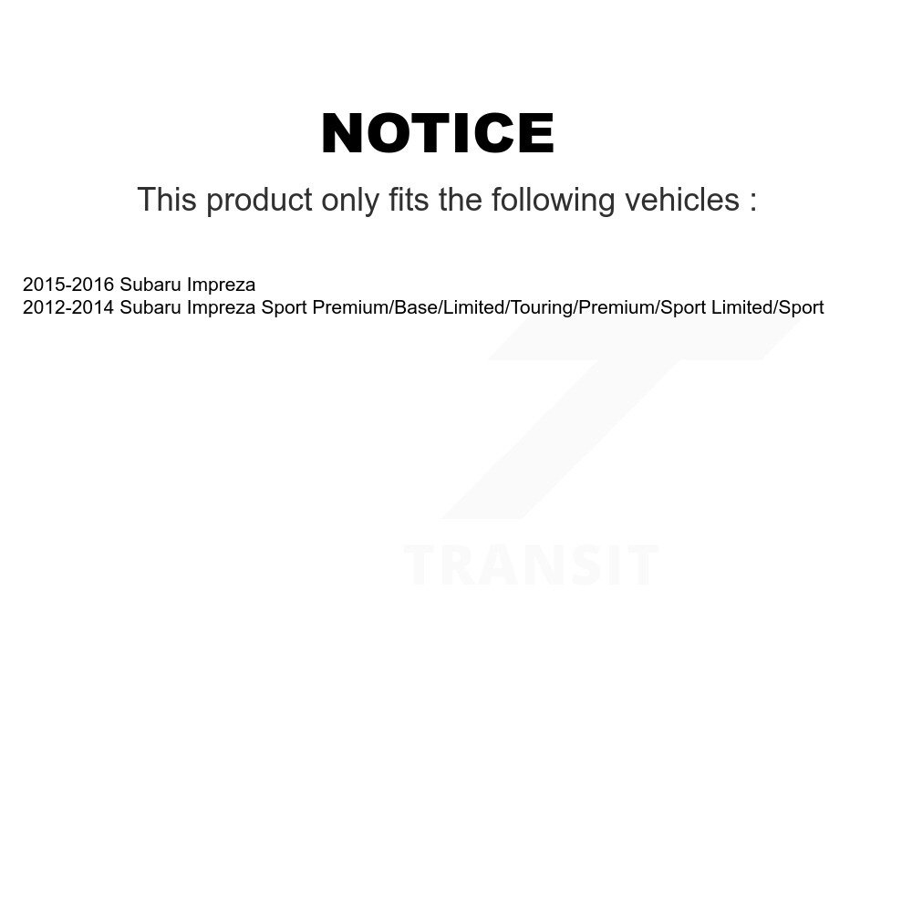 [Avant Intérieur] Embout de direction avant intérieur pour Subaru Impreza TOR-EV801185