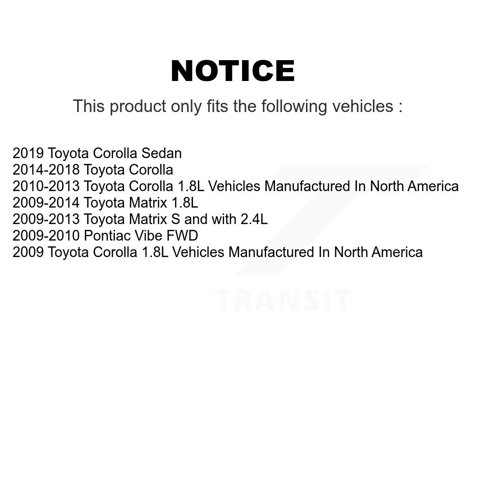 [Intérieur] Tie Rod End pour Toyota Corolla Matrix Vibe Pontiac TOR-EV801193
