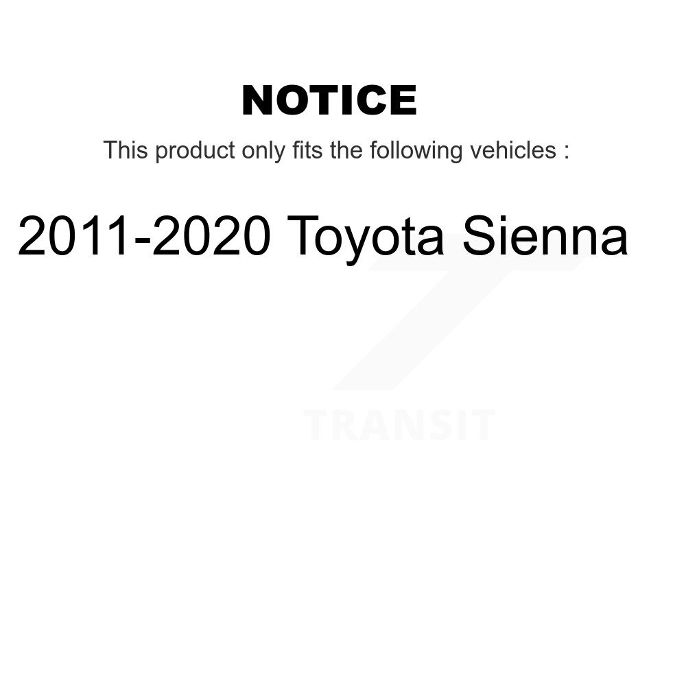 [Avant Intérieur] Attache de direction avant intérieure Tie Rod End pour 2011-2020 Toyota Sienna TOR-EV801518