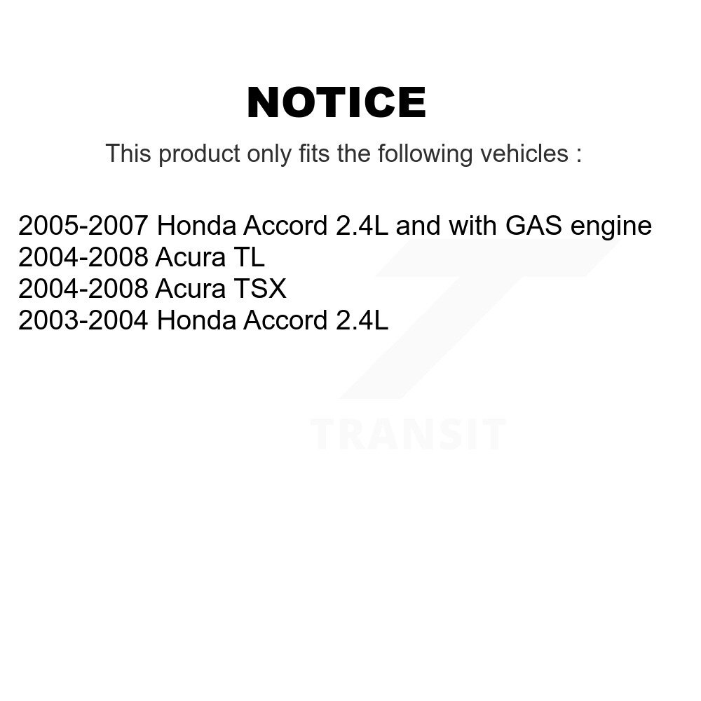[Avant Intérieur] Tige de direction intérieure avant pour Honda Accord Acura TL TSX TOR-EV80210