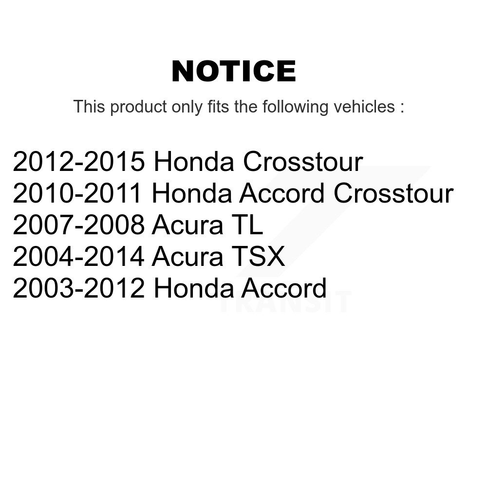 [Avant inférieur intérieur arrière] Avant intérieur inférieur arrière contrôle de suspension bras Bushing pour Honda Accord Acura