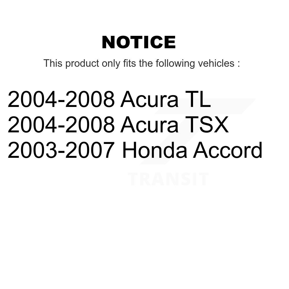 [Avant Inférieur Intérieur Avant] Avant intérieur inférieur avant contrôle de suspension bras Bushing pour Honda Accord Acura