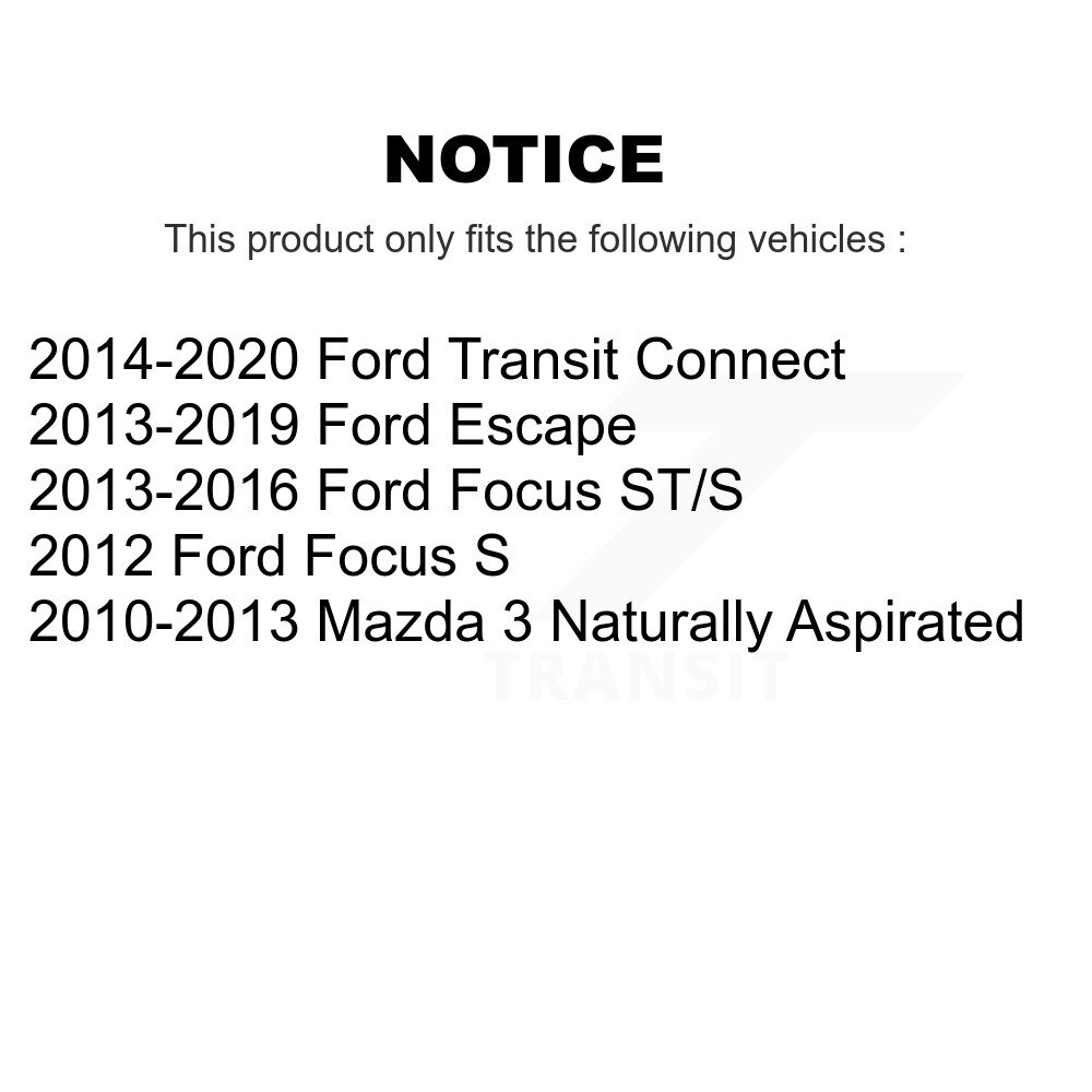 [Avant inférieur arrière] Avant inférieur arrière contrôle de suspension bras Bushing pour Ford Escape Mazda 3