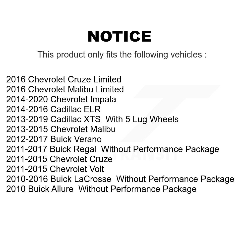[Avant inférieur arrière] Bras de suspension avant inférieur arrière pour Chevrolet Cruze Buick
