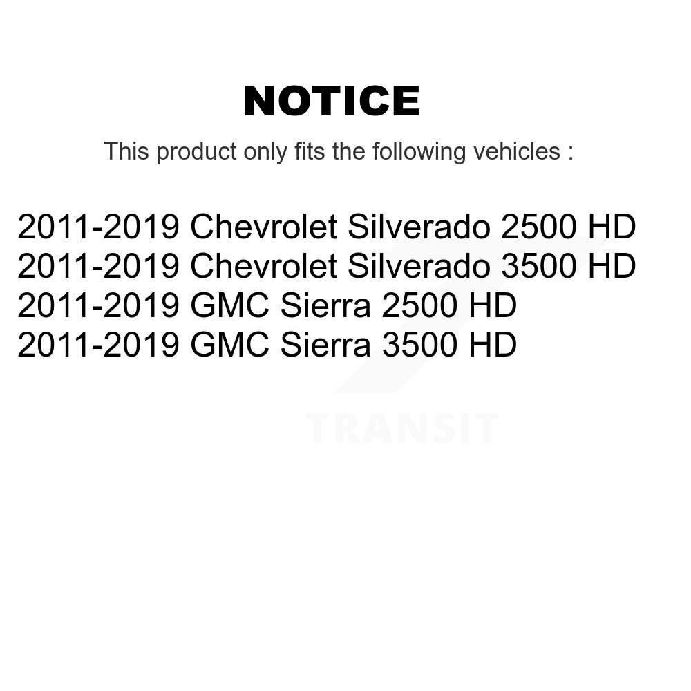 [Front] Arme de direction avant Pitman pour GMC Chevrolet Sierra 2500 HD Silverado 3500