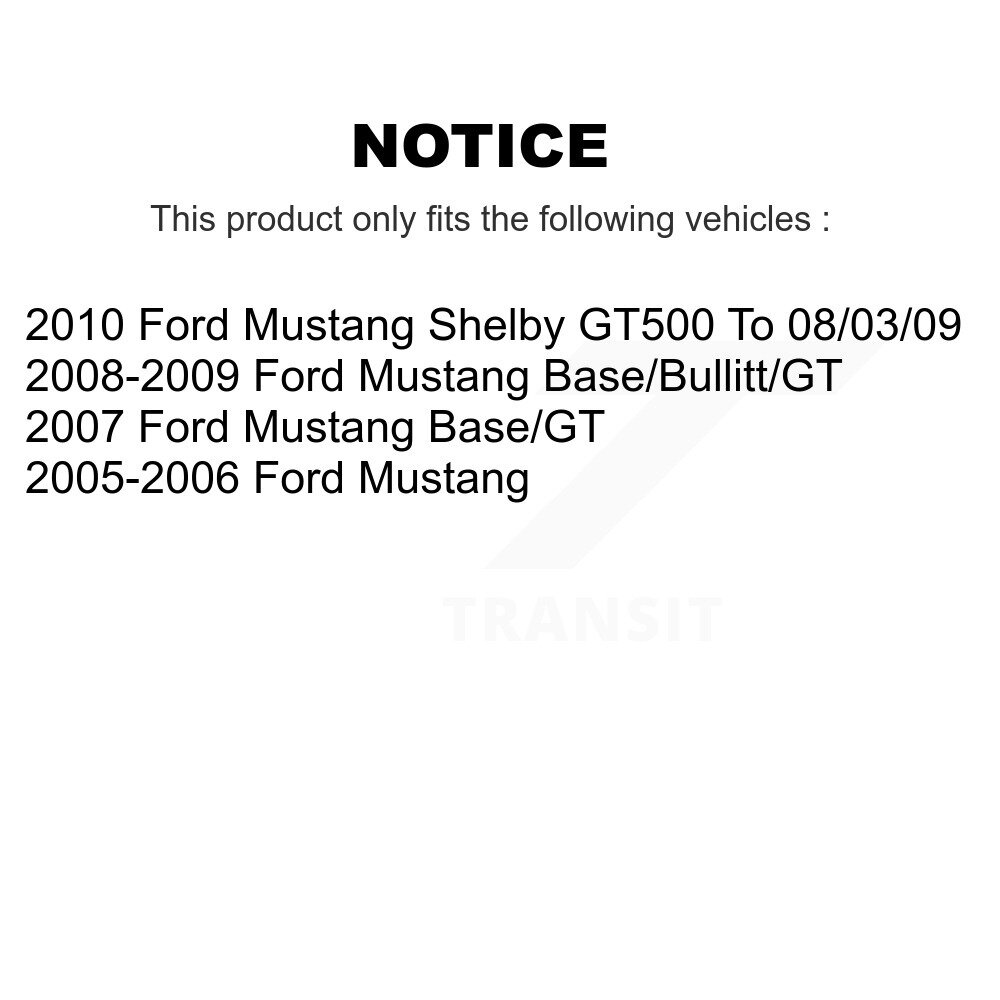 [Avant inférieur] Joint à rotule avant inférieur pour Ford Mustang TOR-K500033