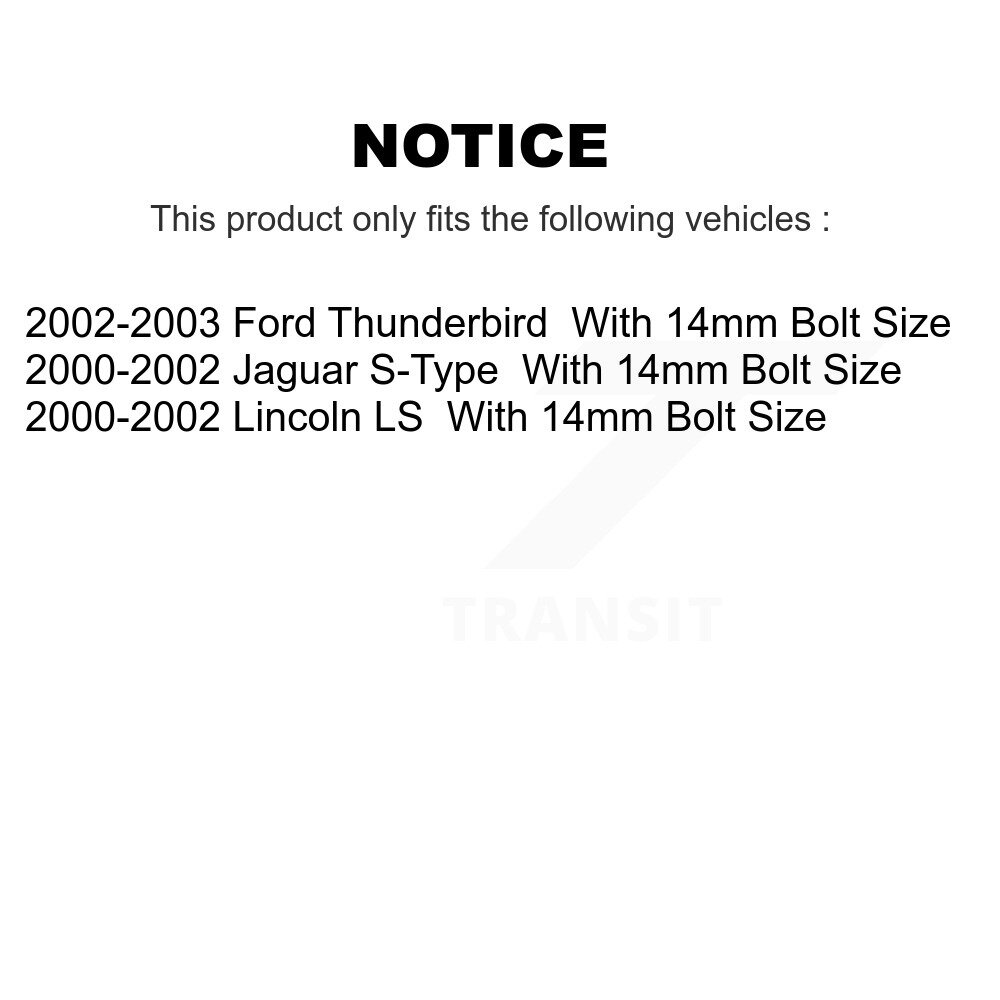 [Avant inférieur] Joint à rotule avant inférieur pour Ford Thunderbird Jaguar S-Type Lincoln LS
