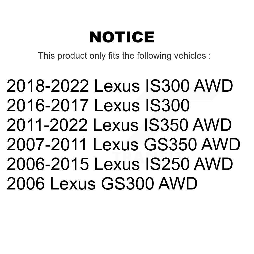 [Supérieure à l'avant] Joint à rotule de suspension supérieure avant pour Lexus IS250 IS300 IS350 GS350 GS300