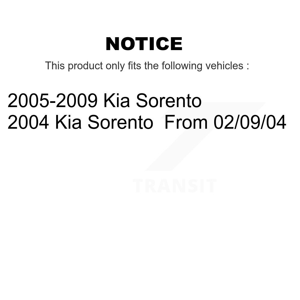 [Avant droite] Stabilisateur de suspension avant droit Lien de barre Kit pour Kia Sorento TOR-K750165