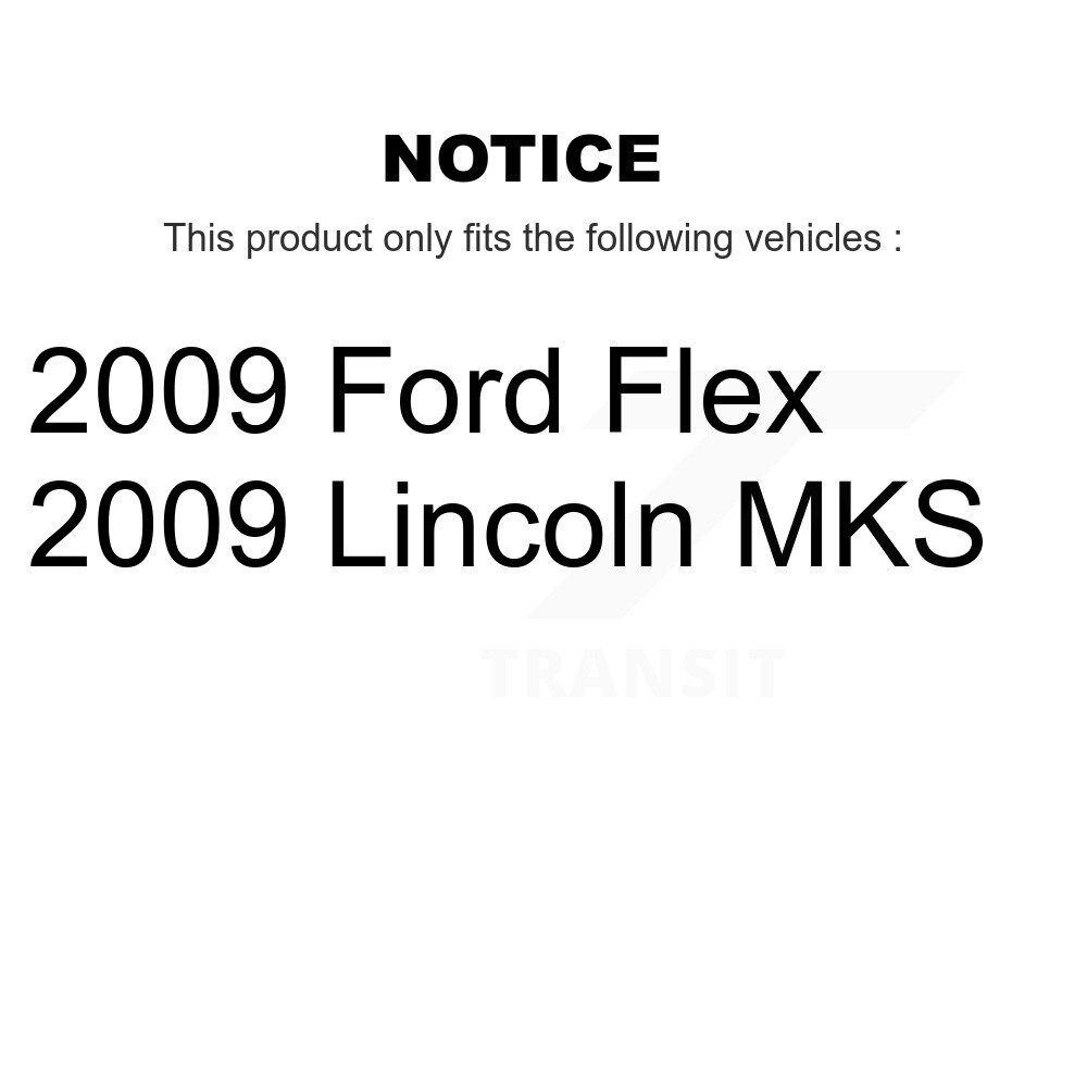 [Front Left] Kit de liaison de barre de stabilisation avant gauche pour Ford Flex Lincoln MKS 2009