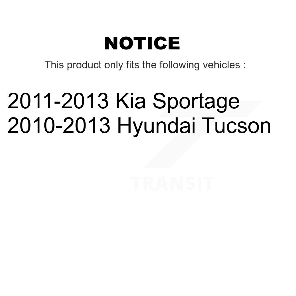 [Front] Stabilisateur de suspension avant Lien de barre Kit pour Hyundai Tucson Kia Sportage
