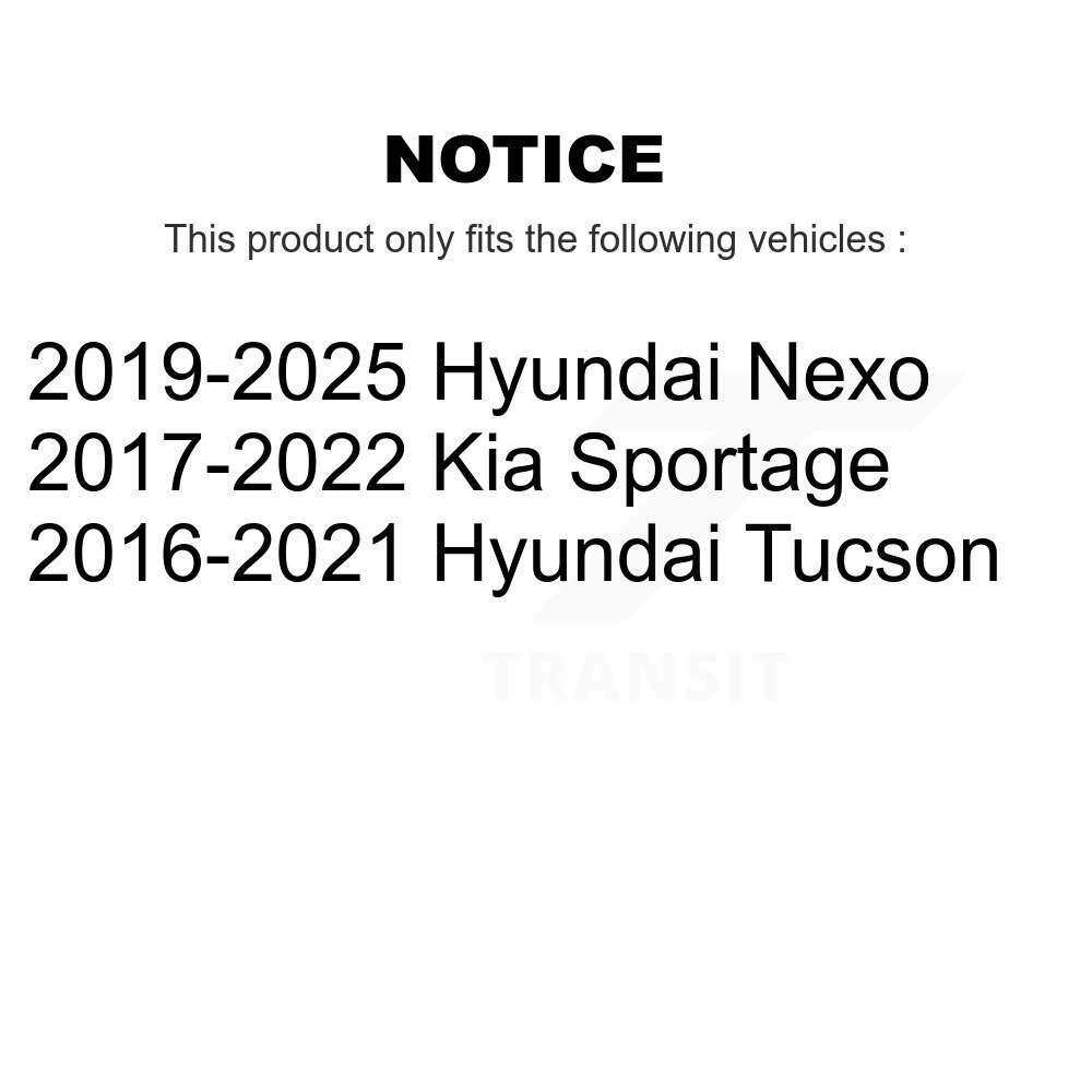 [Arrière] Lien de barre de stabilisation de suspension arrière Kit pour Hyundai Tucson Kia Sportage Nexo