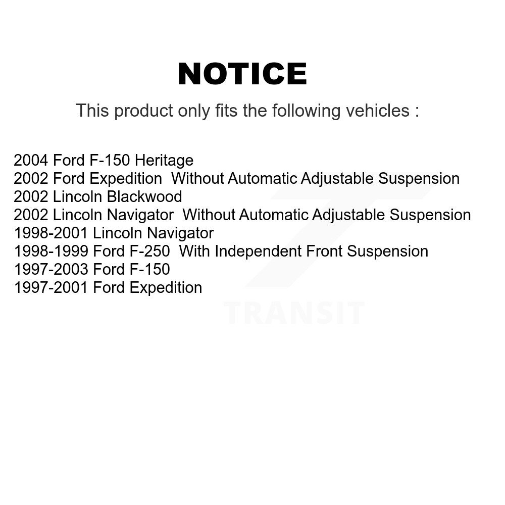 [Supérieure à l'avant] Joint de balle de suspension supérieure avant pour Ford F-150 Expédition Heritage F-250