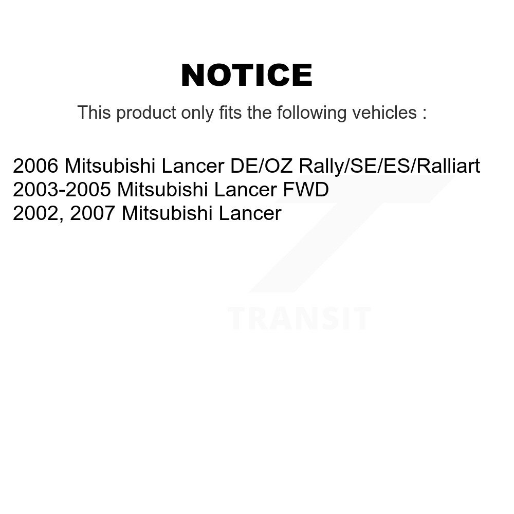 [Avant inférieur] Joint à rotule de suspension inférieur avant pour Mitsubishi Lancer TOR-K80373