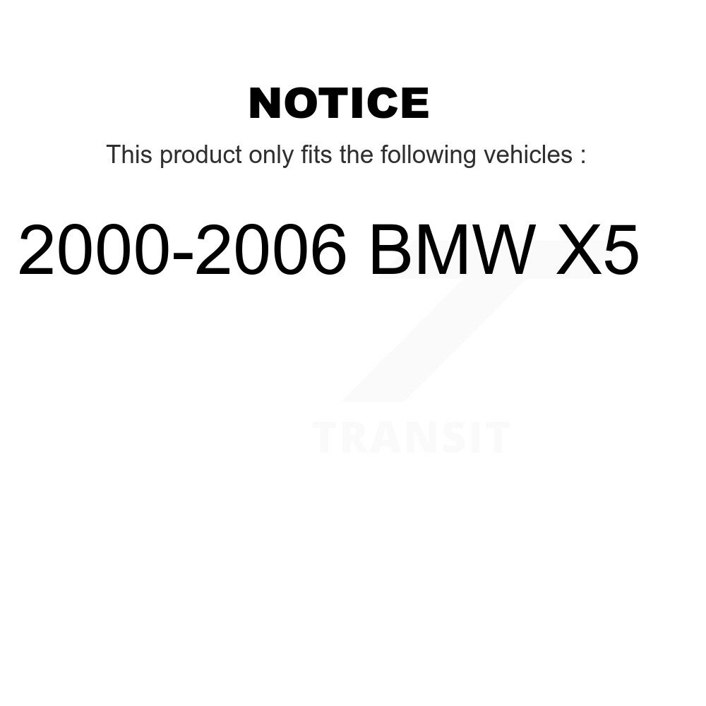 [Front Left] Stabilisateur de suspension avant gauche Lien de barre Kit pour BMW X5 TOR-K80452 2000-2006