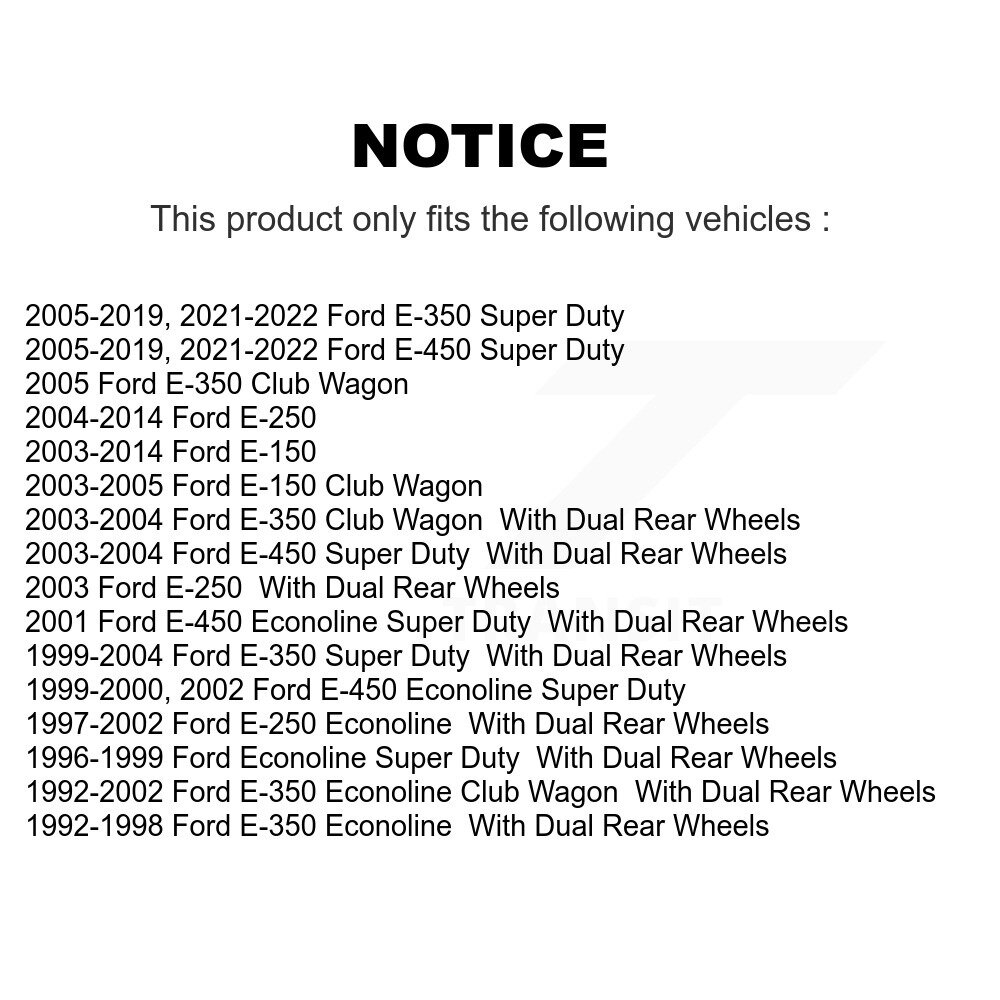[Front] Arme de direction avant Pitman pour Ford E-350 Super Duty E-250 E-150 E-450 Econoline