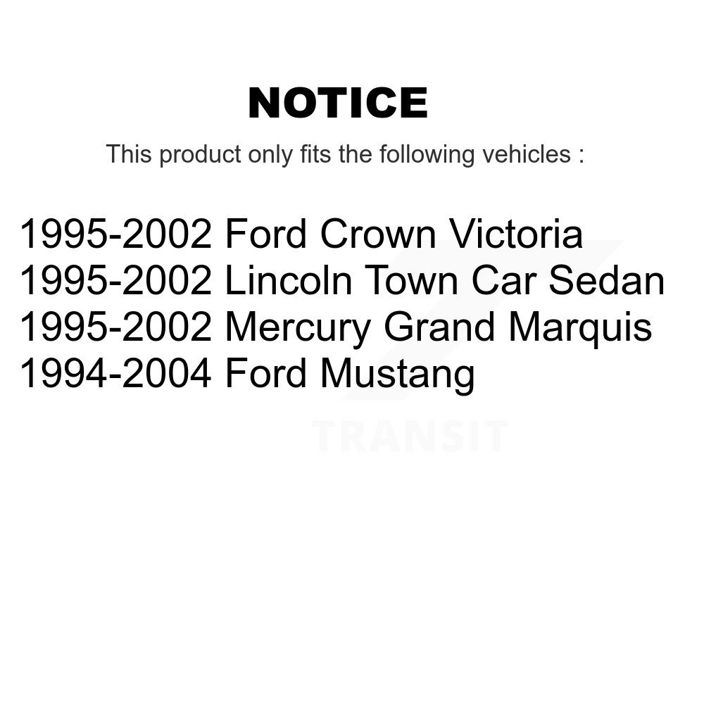 [Avant inférieur] Joint à rotule avant inférieur pour Ford Mustang Mercury Grand Marquis Lincoln