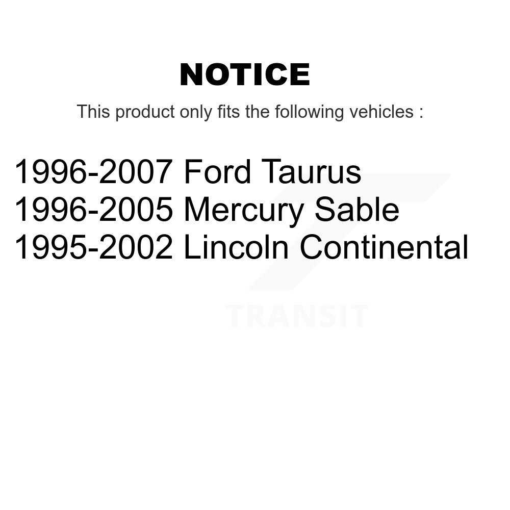 [Front Left] Stabilisateur de suspension avant gauche Lien de barre Kit pour Ford Taurus Mercury Sable